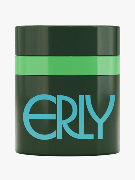 Erly Night Moisturizer in branded tub component on a light gray background